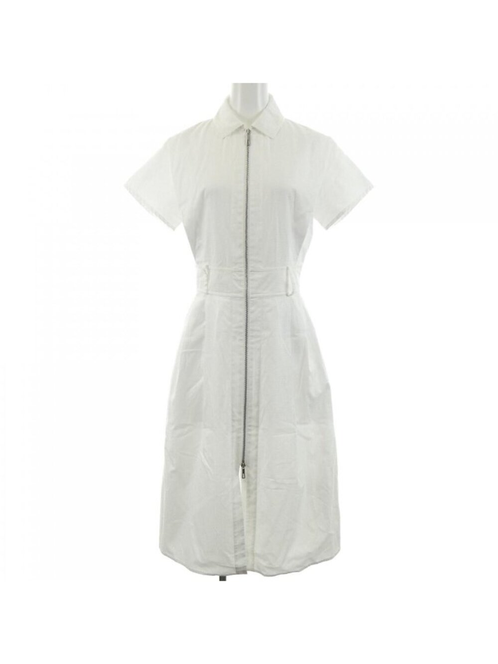 Hermes Mosaic Mosaique Zip-up Dress